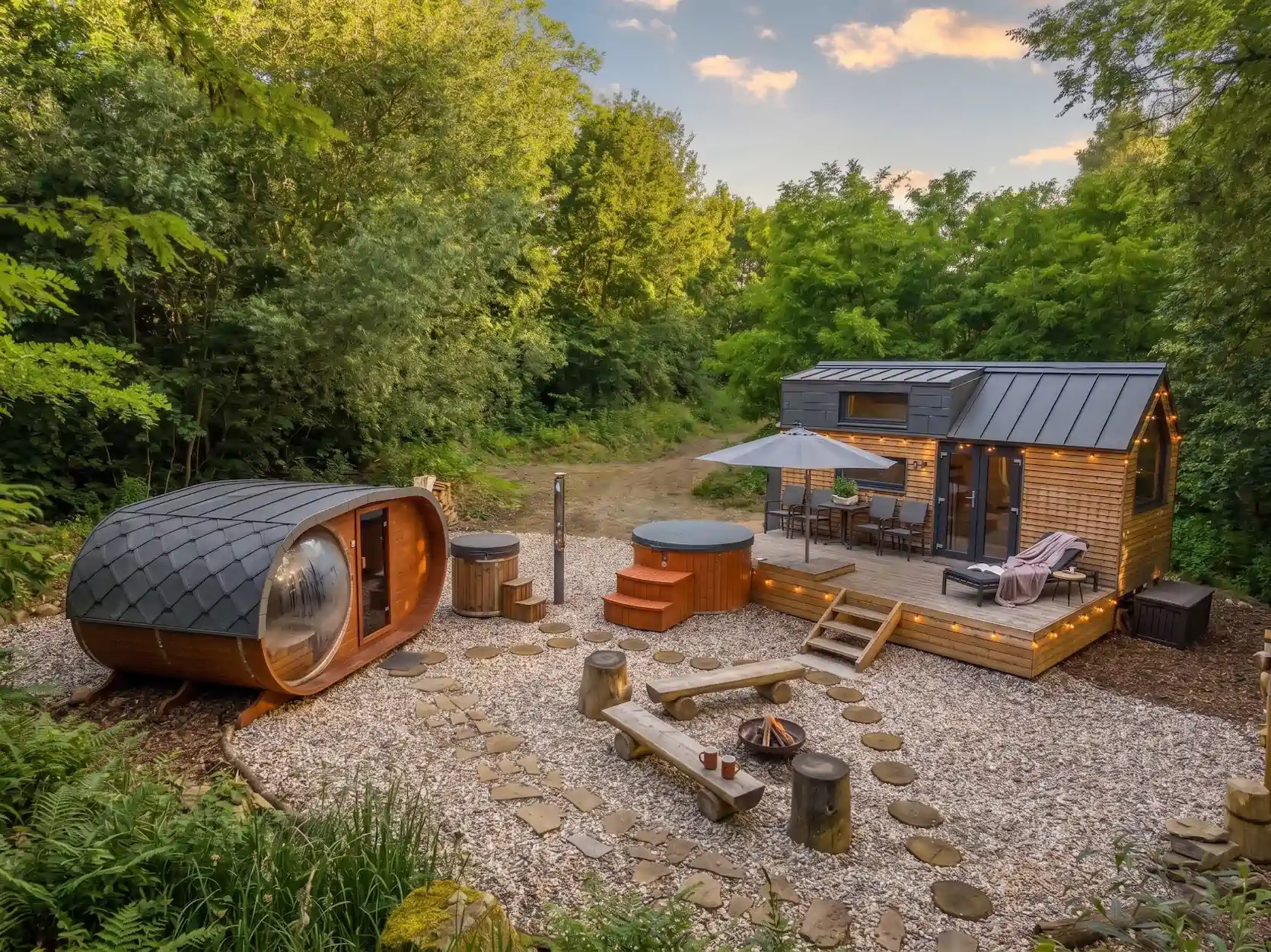 Soukromý areál Glamping Labe
